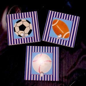 Boys sports decor